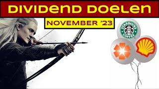 Dividend Doelen November 23 [upl. by Brost]