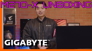 GIGABYTE M27QX Gaming Monitor  Official Unboxing [upl. by Pegma]