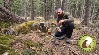 Alpy bawarskie  biwak z noclegiem na dzikobushcraft survival mountains nature skills [upl. by Kaazi451]