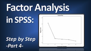 Factor Analysis in SPSS Principal Components Analysis  Part 4 of 6 [upl. by Leinaj]