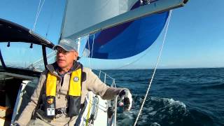 Sailing to South Manitou Lake Michigan 2012 PART 3 [upl. by Hollerman]