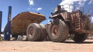 Bed Lifter KIMBO at Morenci Mine Timelapse Video [upl. by Aztiram]