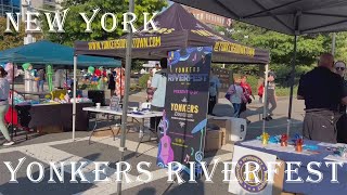 NEW YORK YONKERS RIVERFEST 2024 amp YONKERS MARATHON [upl. by Lewison]