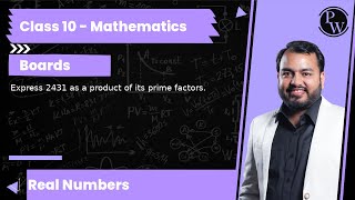 Express 2431 as a product of its prime factors [upl. by Arda]