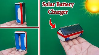 How To Charge 37v Liion Battery With Solar Panels  18650 Battery Charger  Solar Battery Charger [upl. by Asehr]