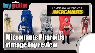 Vintage Micronauts Pharoids by Mego Airfix review  Toy Polloi [upl. by Neuberger952]