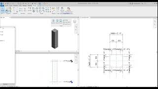 Revit 2023 basic Structural Column family with champers [upl. by Htiekram]