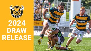 Yarrows Taranaki Bulls Draw Release  2024 Bunnings NPC [upl. by Boser]