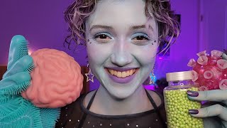 ASMR Alien Probes Massages amp Smoothes Your Brain 🧠 layered sounds personal attention [upl. by Ait]