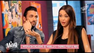 Linterview exclusive de NABILLA ET THOMAS pour le MAG [upl. by Seftton]