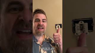 Install Your New Smart Thermostat  StepByStep DIY Tips  HafnerRealEstatecom shorts [upl. by Atiuqa532]