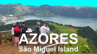 AZORES São Miguel  Portuguese volcanic island [upl. by Nirel]