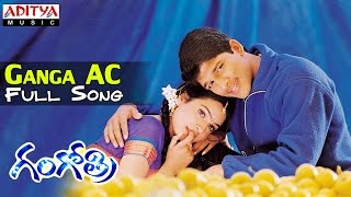 Ganga AC Full Song Gangothri Allu ArjunMMKeeravani Hits  Aditya Music [upl. by Ellehsat]