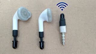 How to make Wireless Earphone at Home [upl. by Nilek]