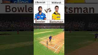 JBumrah Vs MMarsh  Wicket Marshcricket realcricket24 bumrah india shorts viralvideo [upl. by Ffirahs5]