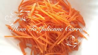 Life Hacks How To Cut Carrot into Strips With No Effort  切蘿白絲有辦法  人参の千切り方法失敗なし [upl. by Vaclav]