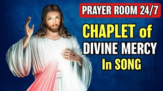 🔴 Divine Mercy in Song Prayer Room 247 🙏🏻The Chaplet of Divine Mercy in Song [upl. by Ahras]