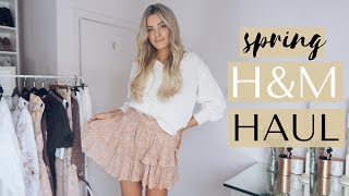 HampM SPRING HAUL amp TRY ON  Louise Cooney [upl. by Akemat146]