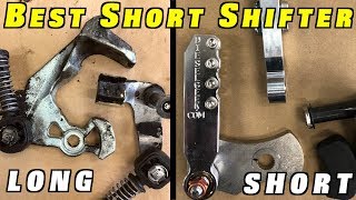 How to Install a Short Shifter and Adjust Shift Cables [upl. by Korns967]