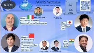 ACNS Webinar  June 29  Posterior Petrous Meningiomas amp Giant Vestibular Schwannomas [upl. by Perpetua]