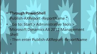 Best 3 Ways for SSRS Report Deployment in Ax 2012  Step by step SSRS Report deployment  New [upl. by Nyvrem]