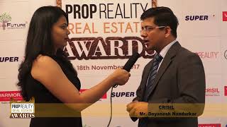 PROPREALITY  AT PROPREALITY REAL ESTATE AWARD SHOW An Interview of MR DNYANESH NANDURKAR [upl. by Rhynd]