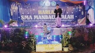 SMA Manbaul Falah Parage  Sambutan Dewan Penasehat Yayasan dalam HARLAH KE 2 SMANFAL Part 2 [upl. by Ebehp]