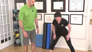 Stretching  Standing Adductor Stretch  Zion Physical Therapy Video [upl. by Noirred]