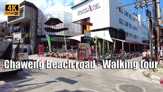 4K Chaweng Walking street Koh Samui 31 December 2022  Streets of Thailand [upl. by Spark]