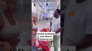 Sheilah Gashumba with Mesach Semakula son [upl. by Dorion]