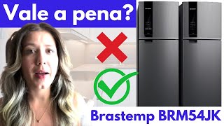 GELADEIRA BRASTEMP BRM54JK FROSTFREE INOX – Análise Completa da Geladeira BRM54 em 2023 [upl. by Alatea]