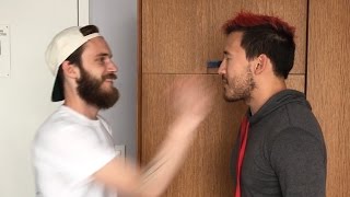 Markiplier SLAPPED by PewDiePie and JackSepticEye [upl. by Alikat602]