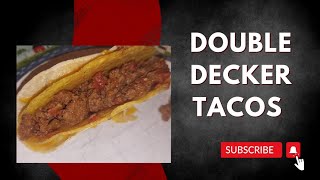 Make Delicious Double Decker Tacos with Cheese in Just 15 Easy Minutes [upl. by Namzaj557]