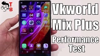 Vkworld Mix Plus Performance Test Gaming and AnTuTu [upl. by Ahsirk]