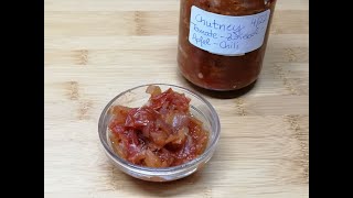 Chutney Zwiebel Tomaten Äpfel Chili Orangensaft raffiniert mal anders auf eine andere Art einfach [upl. by Eijneb]