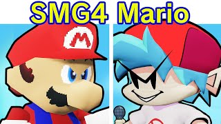 Friday Night Funkin VS SMG4 Mario  Marios Madness V2  BLOOPERS FANMADE FNF Mod [upl. by Aryahay]