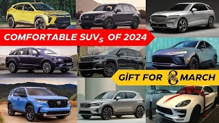 17 Comfortable SUVs of 2024 for March 8 [upl. by Driscoll]