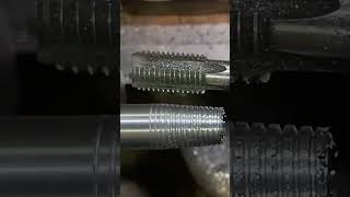 Manual screw forming process for metal blanks machine lathe cnc [upl. by Kremer]