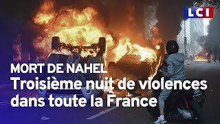 Le point sur cette troisième nuit de violences urbaines [upl. by Adiam154]