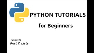 Python programming tutorial  List Part 7 [upl. by Pimbley385]