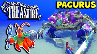 Pagurus the Ravenous Boss Fight  Another Crabs Treasure [upl. by Cyprus705]