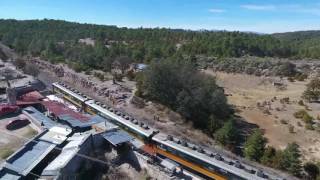 Tren Chepe en Drone [upl. by Anirtal]