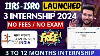 Isro Launched Summer Internship 2024  How To Apply ISRO Internship 2024 isro internship [upl. by Higgs]