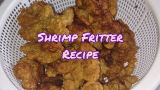 Fried shrimp with breading  Shrimp Fritters Cooking Tutorial  Filipino dish  Jaz Nathan [upl. by Bunni724]