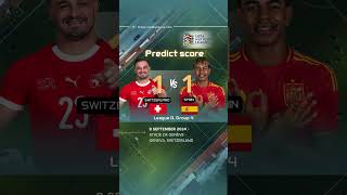 Switzerland vs Spain ⚽ Predicting a 11 Draw Against the European Champions  Nations League champ [upl. by Nautna]