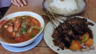 Indonesia Brebes Street Food  Sate Kambing Muda Pak Rasjo BanjaratmaMantab777Seri I [upl. by Beaver350]