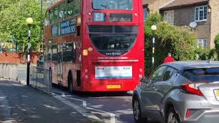 LAST DAY RATP Dev London Route E1 YX62 FHO ADH45030 [upl. by Hermina]