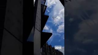 Snowbirds flyby National Gallery of Canada snowbirds aviation military flyby flyover ottawa [upl. by Varin]