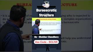 Bureaucratic Structure  Public Administration  UPSC  StudyIQ IAS [upl. by Reimer]