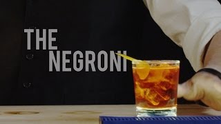 How to Make The Negroni  Best Drink Recipes [upl. by Fayina]